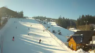 Widok z Kamery na stok w centrum Krynicy - NOWOŚĆ