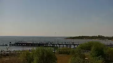 Jastarnia - widok z kamery na Zatokę Pucką