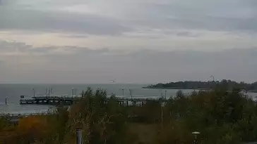 Jastarnia - widok z kamery na Zatokę Pucką