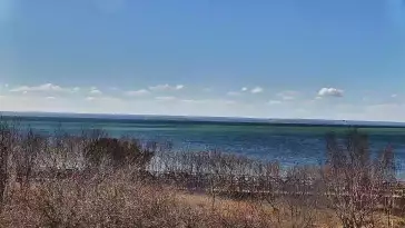 Jastarnia - widok z kamery na Zatokę Pucką