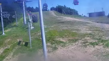 Kamera z widokiem na trasy nr 1 na Jaworzynie Krynickiej.