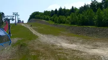 Jaworzyna Krynicka - widok na rodzinną trasę nr 7 NOWOŚĆ