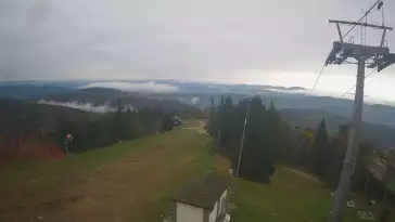 Obraz na żywo z Jaworzyny Krynickiej.