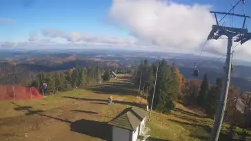 Obraz na żywo z Jaworzyny Krynickiej.