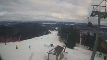 Obraz na żywo z Jaworzyny Krynickiej.