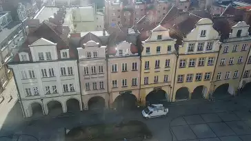 Widok z Kamery na panoramę miasta Jelenia Góra