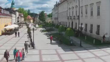 JELENIA GÓRA - widok na Plac Piastowski NOWOŚĆ