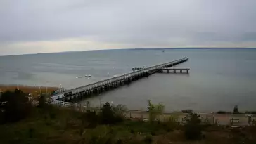 Widok na Promenadę i Molo w Juracie