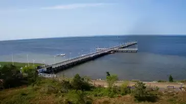 Widok na Promenadę i Molo w Juracie