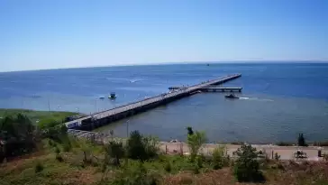 Widok na Promenadę i Molo w Juracie
