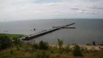 Widok na Promenadę i Molo w Juracie