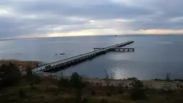 Widok na Promenadę i Molo w Juracie