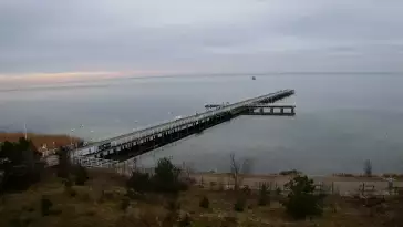 Widok na Promenadę i Molo w Juracie