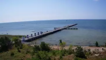 Widok na Promenadę i Molo w Juracie