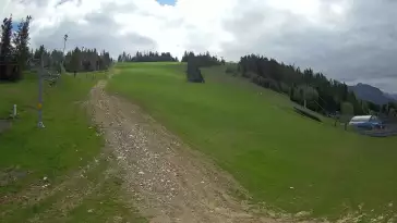 Zdjęcie z kamery na stację Jurgów ski Hawrań