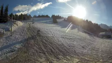 Zdjęcie z kamery na stację Jurgów ski Hawrań