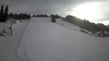 Zdjęcie z kamery na stację Jurgów ski Hawrań