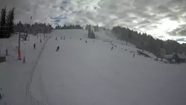 Zdjęcie z kamery na stację Jurgów ski Hawrań