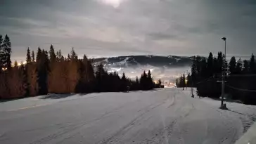 Kaniówka - widok z górnej stacji NOWOŚĆ