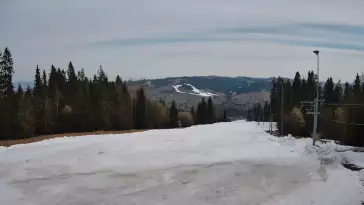 Kaniówka - widok z górnej stacji NOWOŚĆ