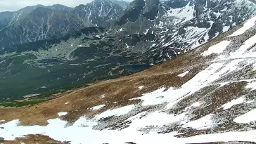 Hala Gąsienicowa w Tatrach z kamery na żywo.