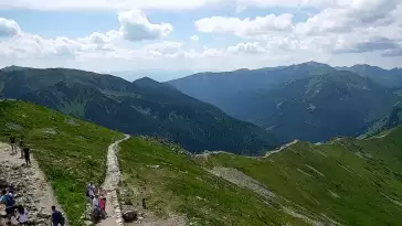 Widok z Kamery na panoramę Tatr na żywo