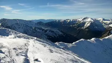 Widok z Kamery na panoramę Tatr na żywo
