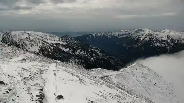 Widok z Kamery na panoramę Tatr na żywo