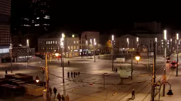 Widok na Rynek w Katowicach