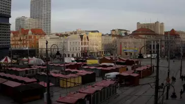 Widok na Rynek w Katowicach