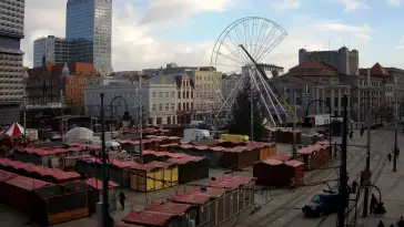 Widok na Rynek w Katowicach