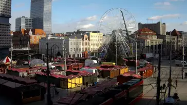 Widok na Rynek w Katowicach