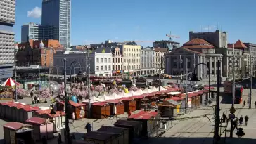 Widok na Rynek w Katowicach