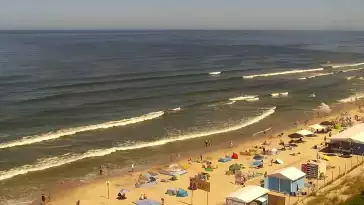 Widok na plażę i morze w Kątach Rybackich - zobacz