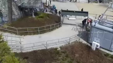 Kuźnice kamera online na kolejkę na Kasprowy Wierch.