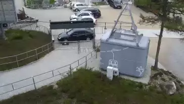 Kuźnice kamera online na kolejkę na Kasprowy Wierch.