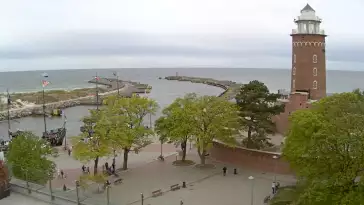 Widok na latarnię morską w Kołobrzegu - NOWOŚĆ
