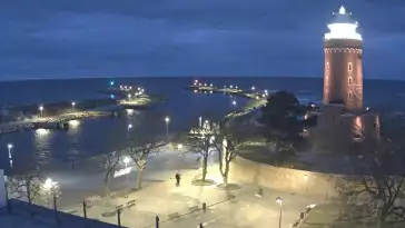 Widok na latarnię morską w Kołobrzegu - NOWOŚĆ