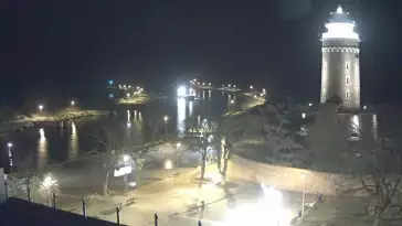 Widok na latarnię morską w Kołobrzegu - NOWOŚĆ