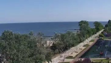 Kamera Kołobrzeg promenada, bulwar, plaża, morze