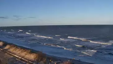 Kamera Kołobrzeg promenada, bulwar, plaża, morze