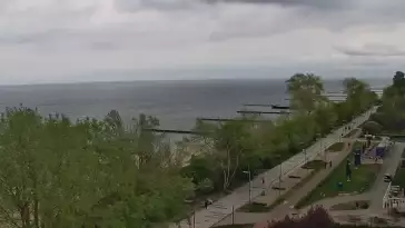 Kamera Kołobrzeg promenada, bulwar, plaża, morze