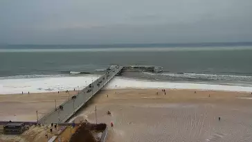 Obraz na żywo na Molo i Plażę w Kołobrzegu