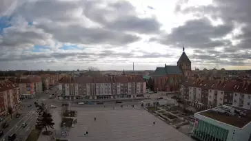 Widok na rynek w Koszalinie NOWOŚĆ