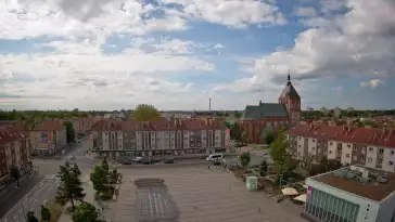 Widok na rynek w Koszalinie NOWOŚĆ