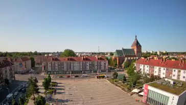 Widok na rynek w Koszalinie NOWOŚĆ