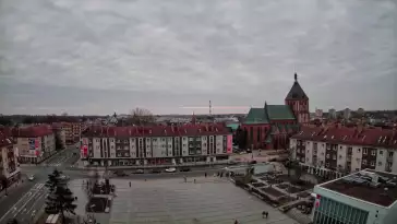 Widok na rynek w Koszalinie NOWOŚĆ