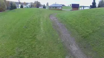 Widok na stację narciarską Kotlinka Szymbark