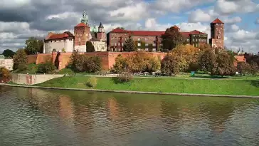 KRAKÓW - widok na Zamek Królewski na Wawelu NOWOŚĆ