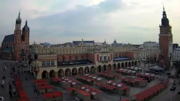 Kamera z widokiem na Rynek Główny